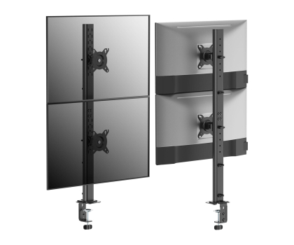 Uchwyt do monitora Mozos MS05 podwójny uchwyt biurkowy do monitora 17″-34″